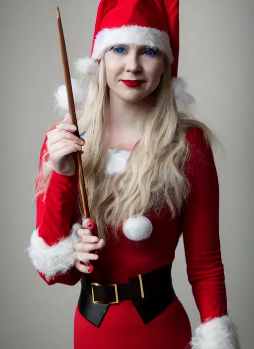 Image similar to the singer aurora aksnes as an elf