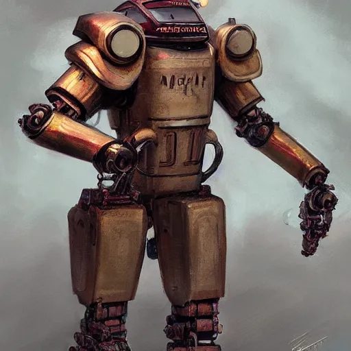 Image similar to robot by Eddie Mendoza in style of Jimmy Nelson