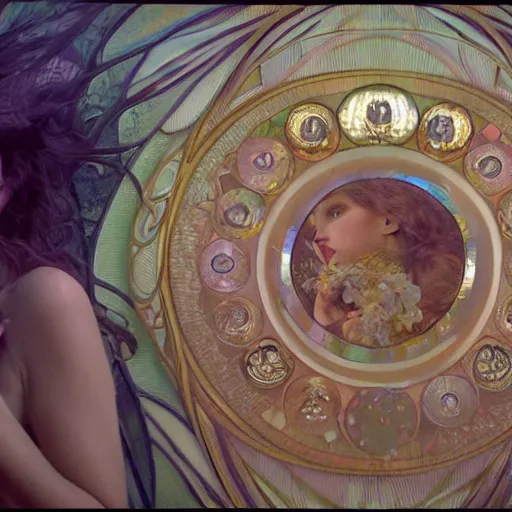 Prompt: hyperrealistic detailed seraphim with cinematic sharp focus 8 k in style of alfons mucha