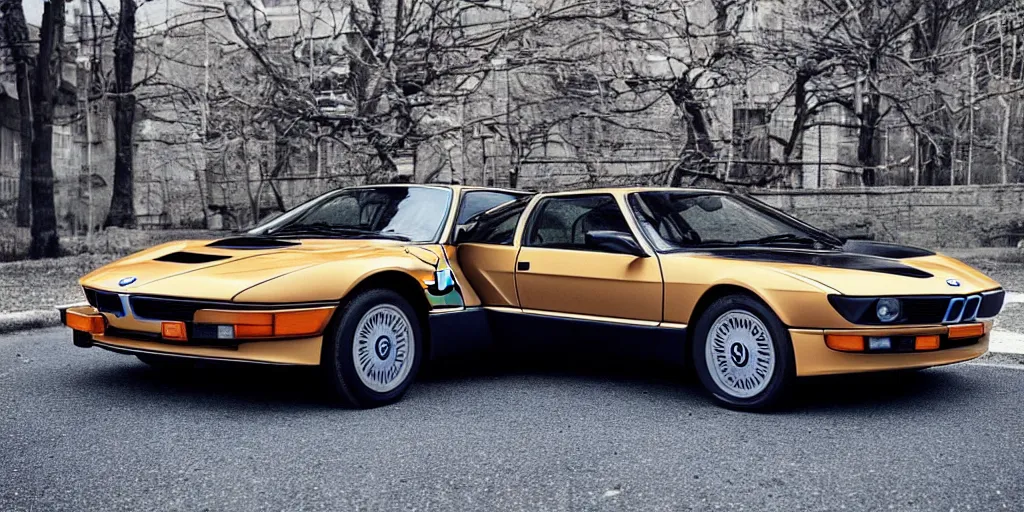 Prompt: “1980s BMW I8”