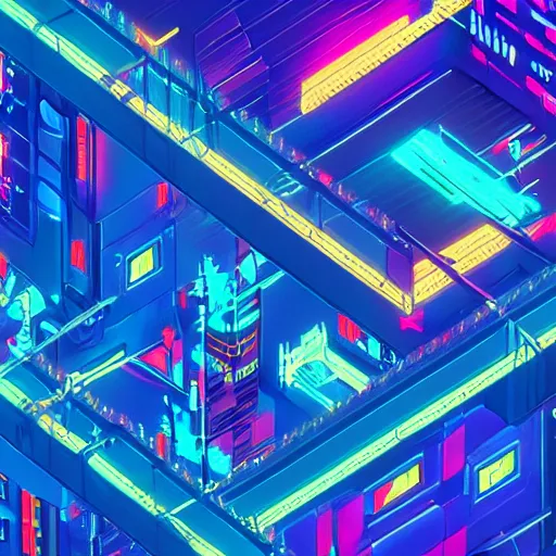 Image similar to night city, retro wave, night, neon, post - soviet cyberpunk, pixel art, high detail, sharp focus, different angles, 4 k, trending on artstation