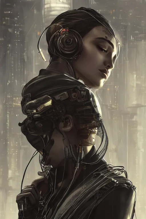 Prompt: classy elegant sophisticated very up close portrait photoreal of a handsome man, ultra detailed wire decoration ， huge metal mechanics flying jet backpack, mysterious thinker ， fantasy art ， by nixeu and guweiz and ilya kuvshinov, sleek curves, intricate sharp focus, trending on artstation hq, cyberpunk, unreal engine 5