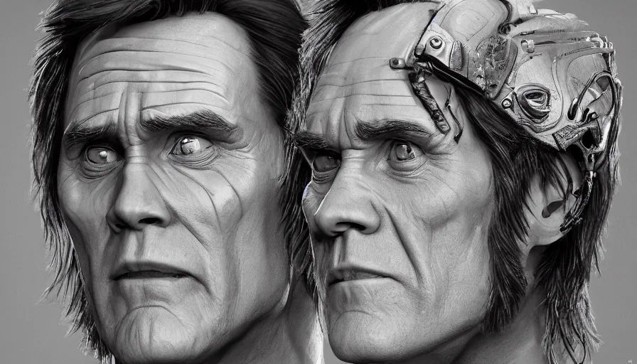 Prompt: Jim Carrey is Julius Caesar, hyperdetailed, artstation, cgsociety, 8k