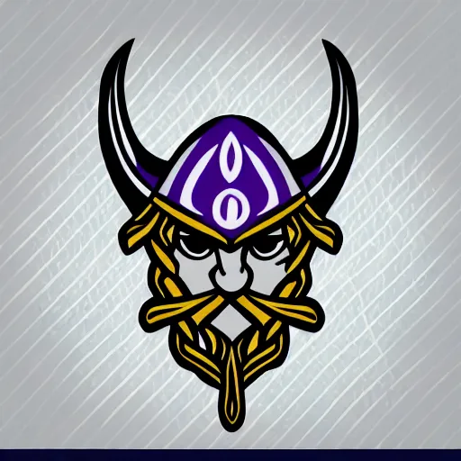 Image similar to sports logo detailed vector snoopdogg vikings