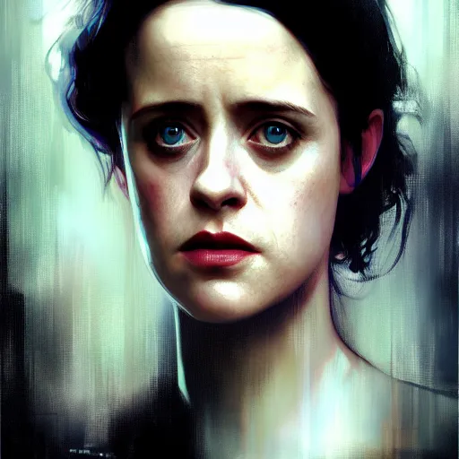 Prompt: claire foy, hyperrealistic portrait, bladerunner street, art of elysium by jeremy mann and alphonse mucha, fantasy art, photo realistic, dynamic lighting, artstation, poster, volumetric lighting, very detailed face, 4 k, award winning