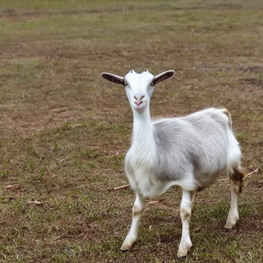 Image similar to goat as goose