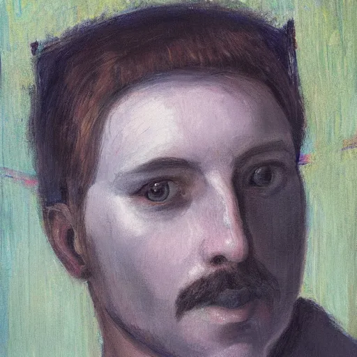 Image similar to Portrait of an AI named Dorian