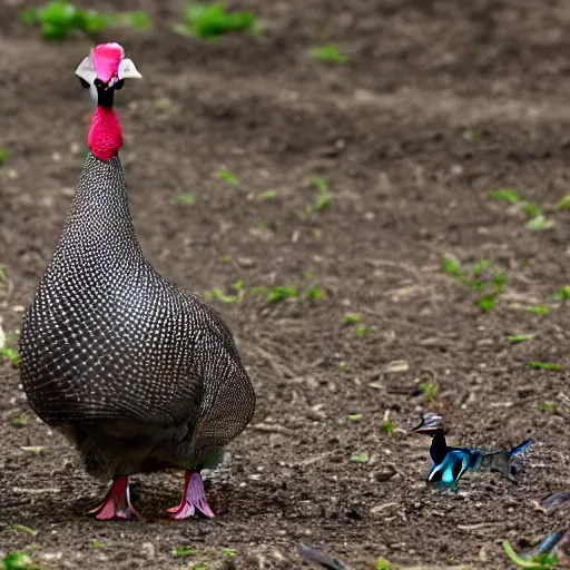 Image similar to guinea fowl