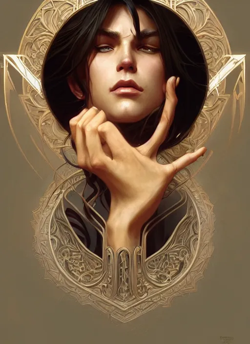 Prompt: ultra realistic illustration, handsome magician. intricate, elegant, highly detailed, digital painting, artstation, concept art, smooth, sharp focus, illustration, art by artgerm and greg rutkowski and alphonse mucha and wlop