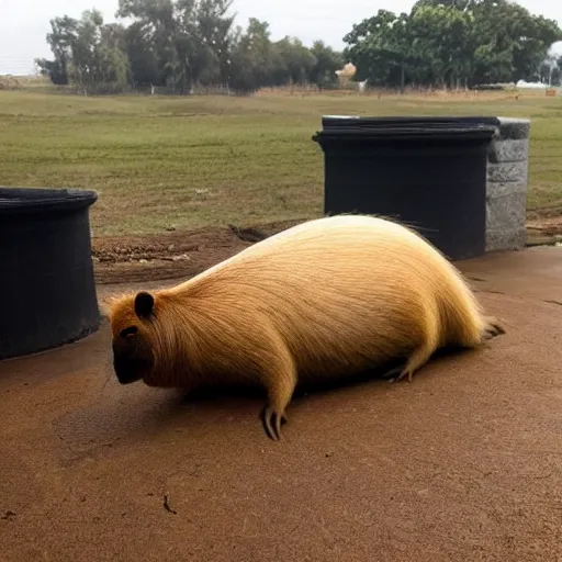 Image similar to capybara wizard