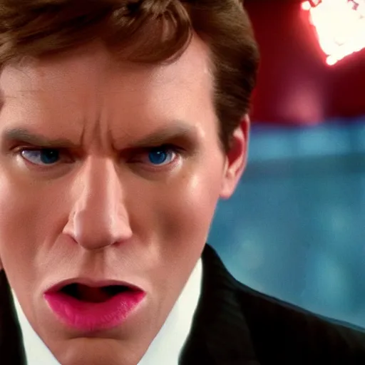 Image similar to Live Action Still of Jerma985 in Austin Powers, real life, hyperrealistic, ultra realistic, realistic, highly detailed, epic, HD quality, 8k resolution, body and headshot, film still