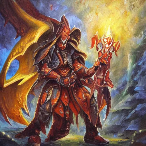 Image similar to zaratan dnd, oil painting