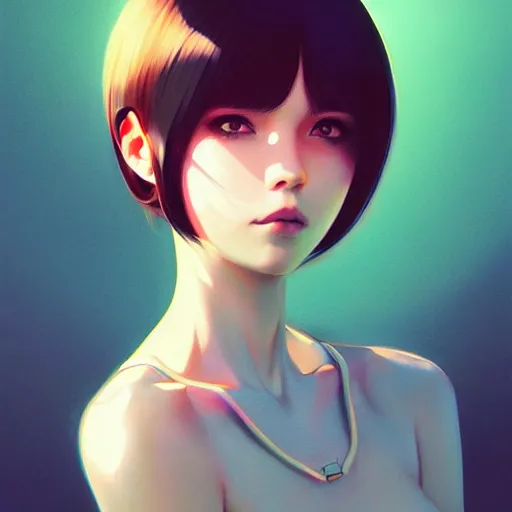 Image similar to a portrait of a beautiful nervous wreck, art by ilya kuvshinov and wlop and artgerm and josan gonzalez, magda torres gurza, digital art, highly detailed, intricate, sharp focus, trending on artstation hq, deviantart, pinterest, unreal engine 5, 4 k uhd image