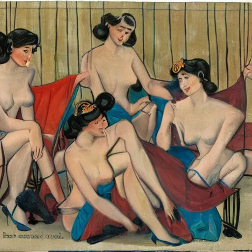 Prompt: les demoiselles de rochefort