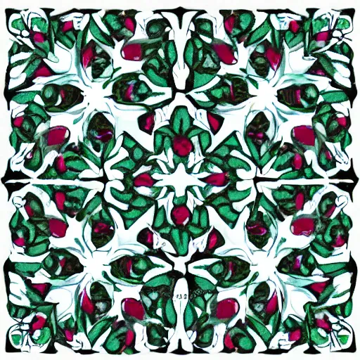 Image similar to hawaiian floral tileable pattern