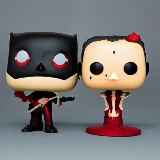 Image similar to Anthropomorphic PitchFork Funko Pop