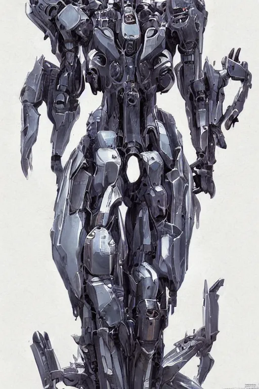 Prompt: very symmetrical!! full body illustrations of mecha, pen and ink, moderately detailed, by james gurney, by greg rutkowski, symmetrical concept art, spooky witch medusa, mechanized, bikini, artstation, deviantart, pinterest, unreal engine