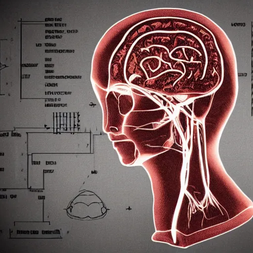 Prompt: alien schematics for constructing human brains