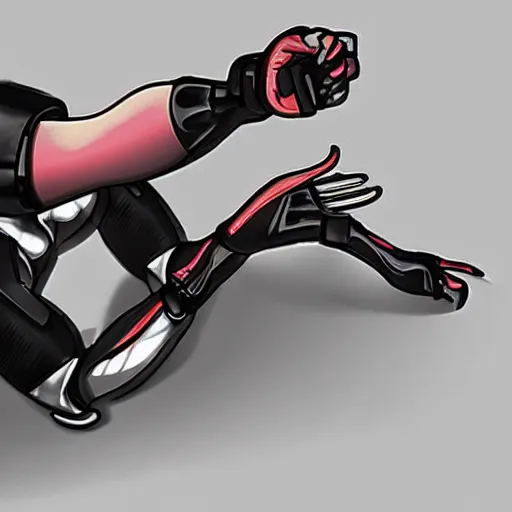 Image similar to high concept Honda prosthetic arm