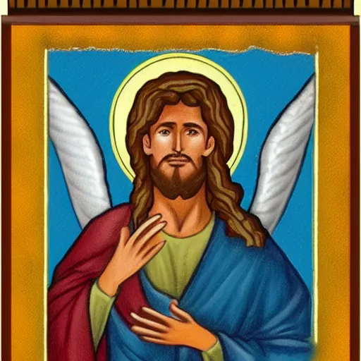 Image similar to biblically accurate angel