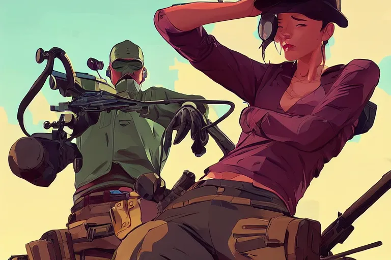 Image similar to praying mantis, gta 5 comics official fanart behance hd artstation by jesper ejsing, by rhads, makoto shinkai and lois van baarle, ilya kuvshinov, ossdraws, that looks like it is from borderlands and by feng zhu and loish and laurie greasley, victo ngai, andreas rocha, john harris fast and furious