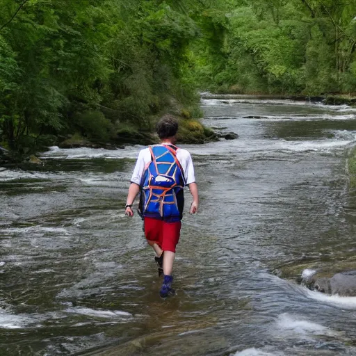 Image similar to crossing the river styxx