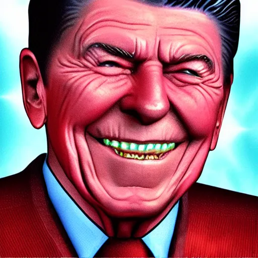 Image similar to Ronald Reagan Minecraft Skin