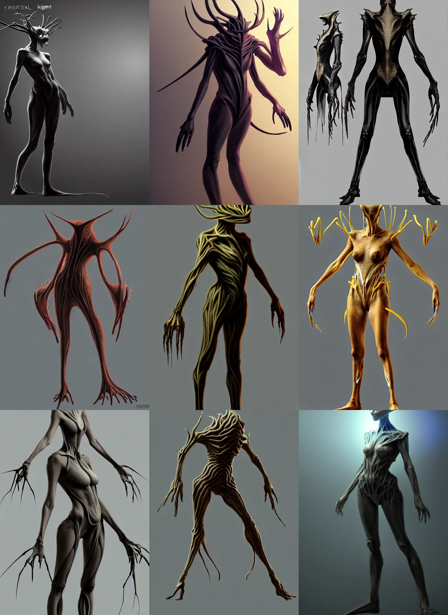 Prompt: costume design made by neurons, sophisticated composition, old masters light composition, procedurally generated, design creature posing for concept art, evironment behind, substance designer, PBR, HD, Ultra detailed, hyperrealistic, megascans, volumetric light, concept by master artist, made in paint tool SAI2, trending pixiv face