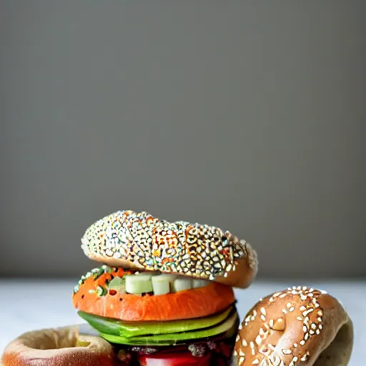 Image similar to everything on a bagel