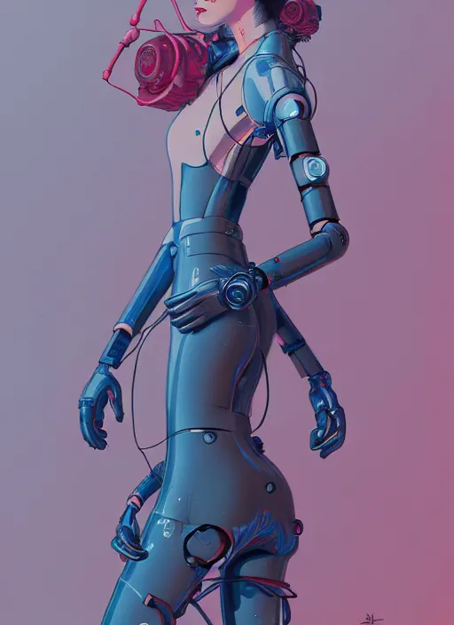 Image similar to fog bionic vogue, james jean, trending on artstation