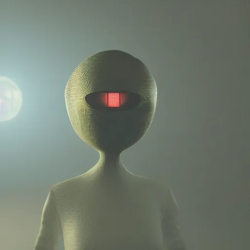 Prompt: flatwoods monster, 3 d render, octane, ray tracing, ultra high resolution, ultra detailed, photorealistic, 8 k