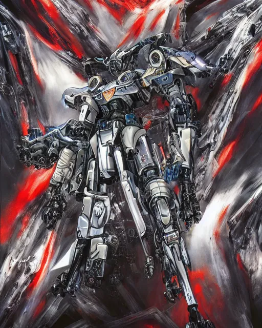 Image similar to mecha by ayami kojima, hd, hyper detailed, 4 k