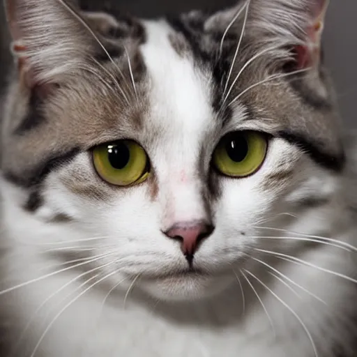 Image similar to american curl cat portrait