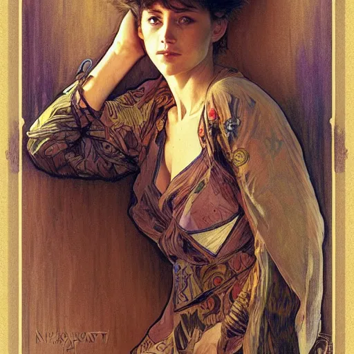 Image similar to amazing lifelike award winning pencil illustration of Nicholas lyndhurst trending on art station artgerm Greg rutkowski alphonse mucha cinematic