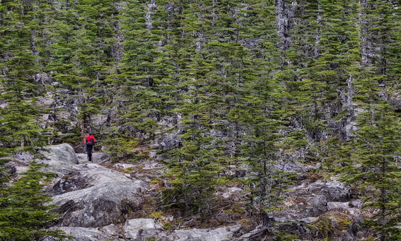 Prompt: marble mountain wilderness, HD photography