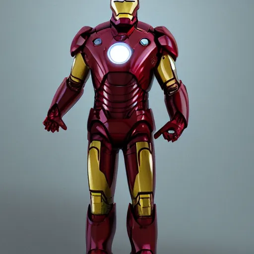 Image similar to winston churchill as iron man, highly detailed, full length portrait, photorealistic face, hd