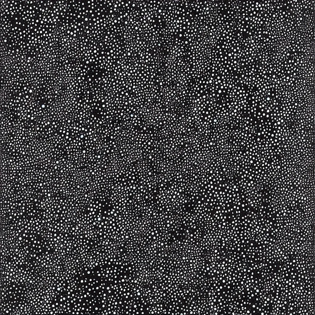 Image similar to face made out of planet, faceless people dark, dots, drip, stipple, pointillism, technical, abstract, minimal, style of francis bacon, asymmetry, pulled apart, cloak, hooded figure, made of dots, abstract, balaclava