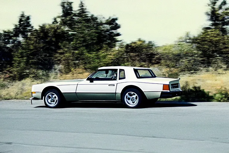 Image similar to 1978 Volvo ((TransAm)), movie still, speed, cinematic Eastman 5384 film