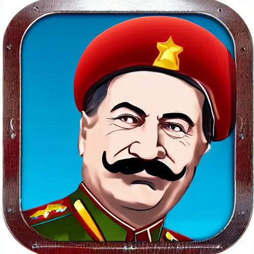 Prompt: stalin plays videogame