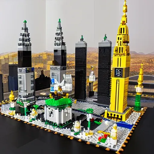 Image similar to makkah city lego set
