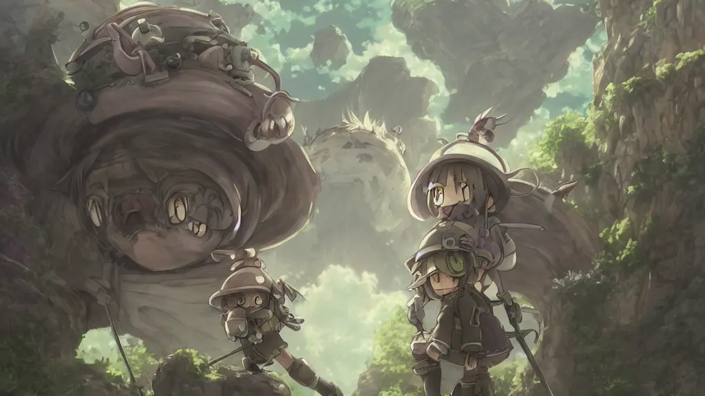 Image similar to made in abyss, fantasy artwork, award winning, very very very very very very very beautiful, artstation