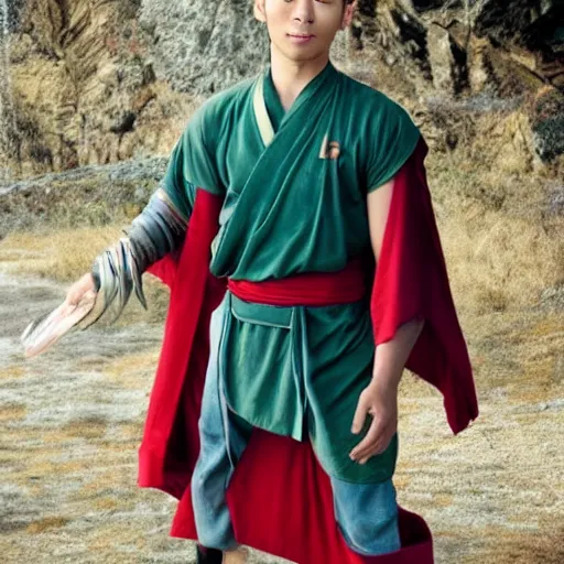 Prompt: photo of real life ty lee, avatar the last airbender