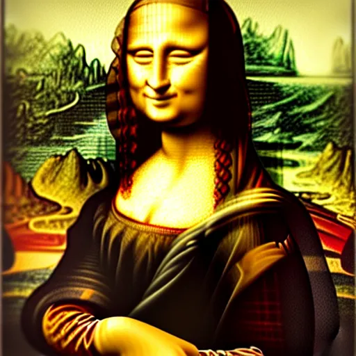 Prompt: the mona lisa