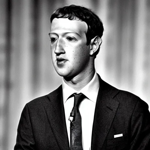 Image similar to mark zuckerberg in the twilight zone ( 1 9 5 3 )