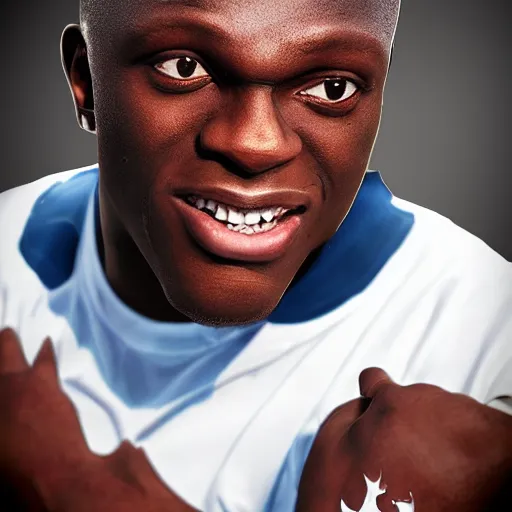 Prompt: matte painting of ksi