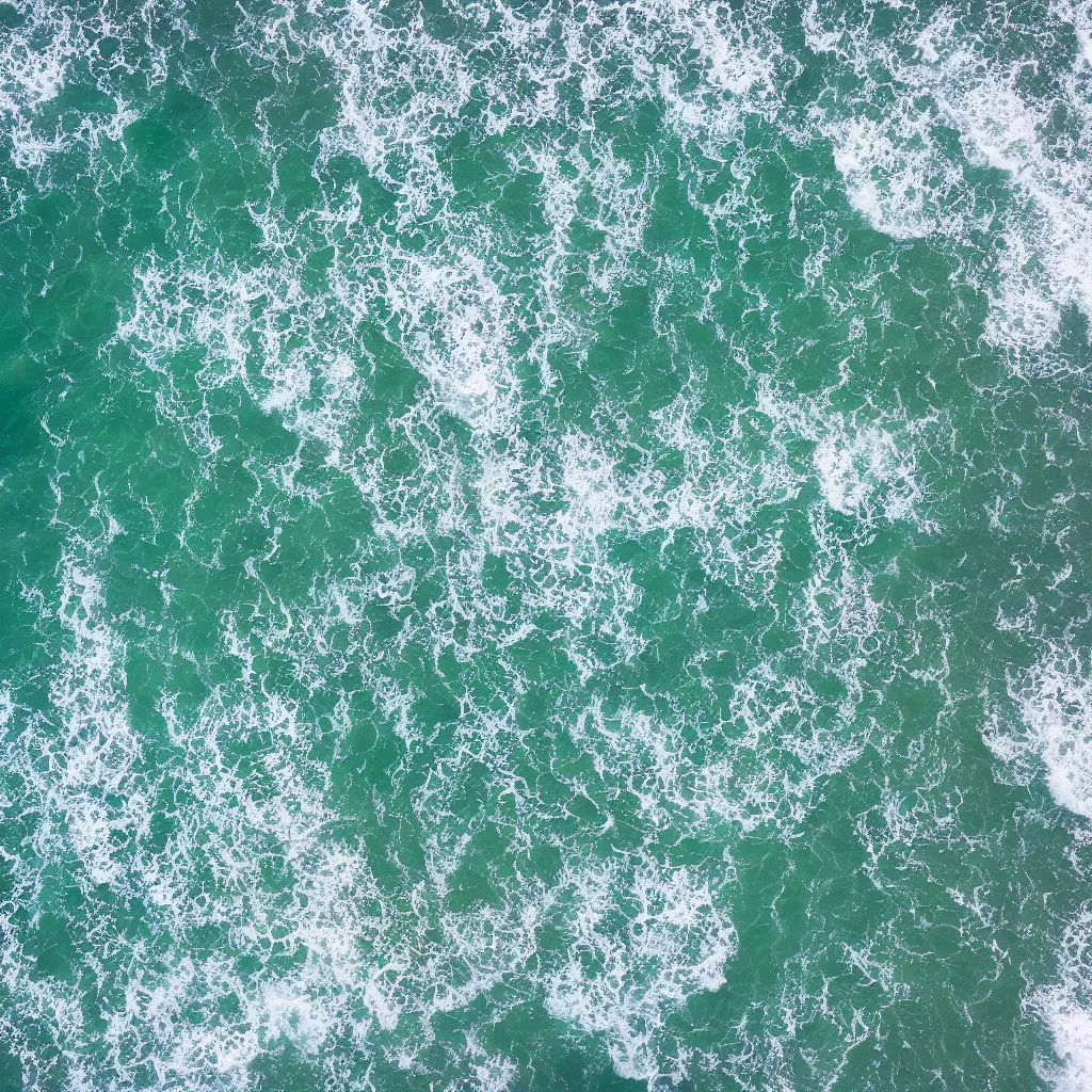 Image similar to the sea, bird's eye view