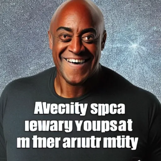 Image similar to a spicy meme of ainsley harriott