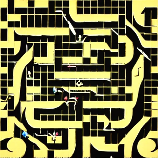 Image similar to infinite maze