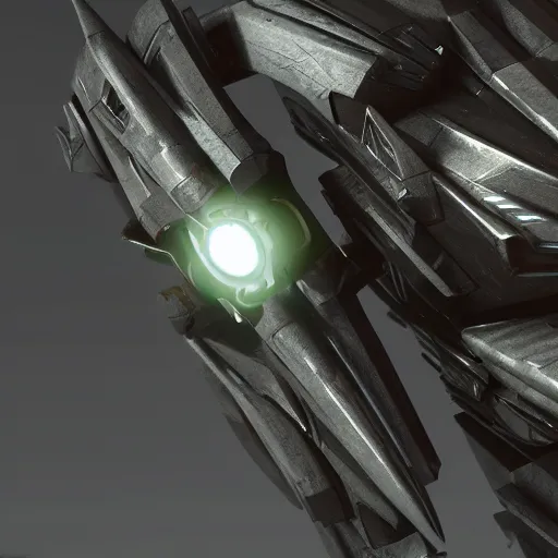 Image similar to sci - fi energetic weapon with scratches, hyper - detailed, close up shot, unreal engine, octane, studio light, commercial shot, hdr, focusing