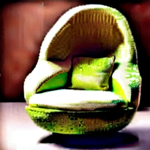 Image similar to an avocado armchair